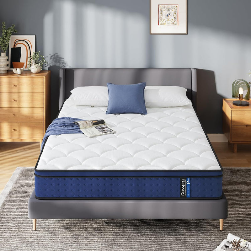 Mattress Hybrid Medium Firm Pressure Relief High