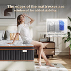 Mattress Hybrid Memory Foam 9-Zone Design