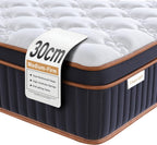 Mattress Hybrid Memory Foam 9-Zone Design with Pocket