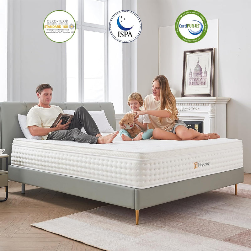 Mattress Hybrid Memory Foam and Individually