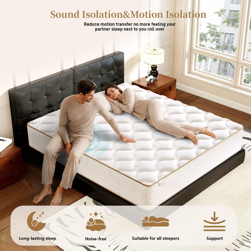 Mattress Hybrid Memory Foam Pocket Spring