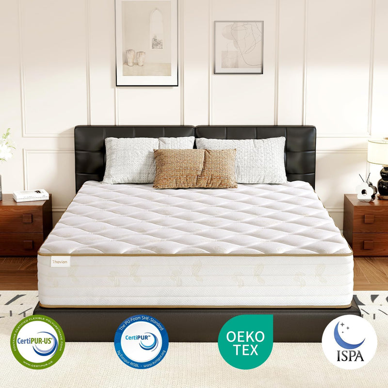 Mattress Hybrid Memory Foam Pocket Spring