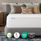 Mattress Hybrid Pocket Sprung for Ergonomic Support Back