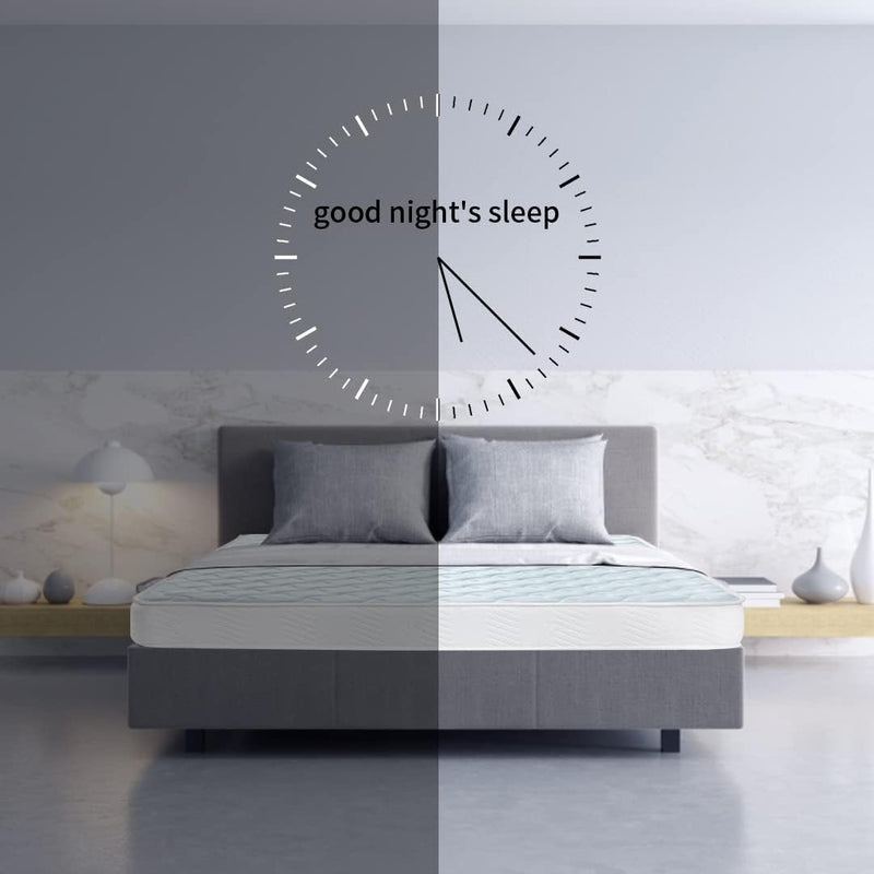 Mattress Hybrid Sprung Memory Foam 7-Inch Medium Firm