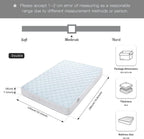 Mattress Hybrid Sprung Memory Foam 7-Inch Medium Firm