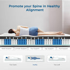 Mattress Hybrid with Medium Firm Feel