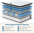 Mattress Hybrid with Medium Firm Feel