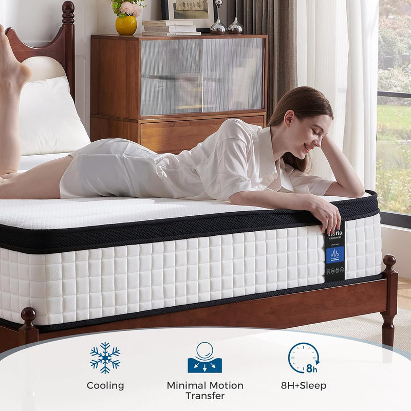 Mattress Hybrid with Medium Firm Feel