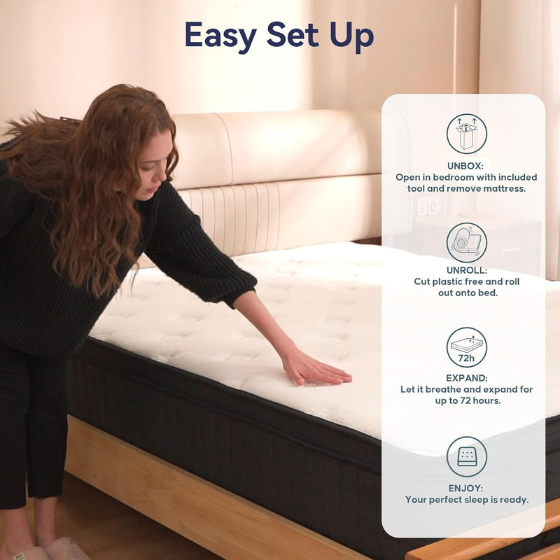 Mattress in a Box 12 Inch Hybrid
