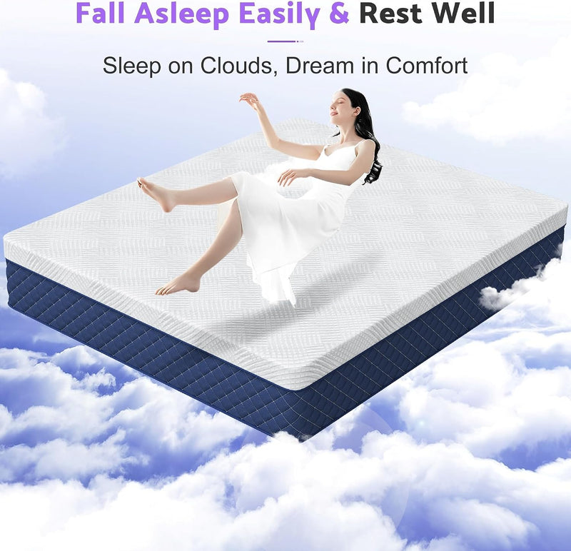 Mattress Innerspring Hybrid with Breathable Foam