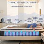 Mattress Innerspring Hybrid with Breathable Foam