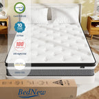Mattress Innerspring Hybrid with Breathable Foam
