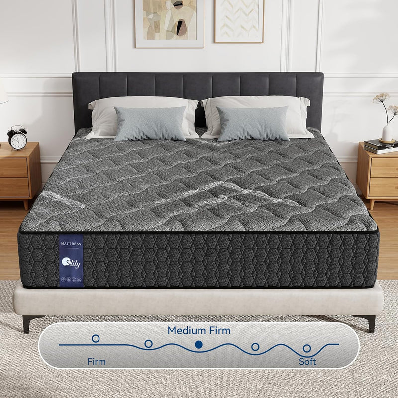 Mattress Medium Firm Hybrid Memory Foam Mattresses