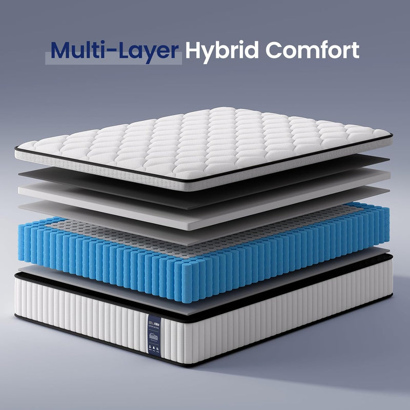 Mattress Medium Firm Hybrid Pocket Sprung
