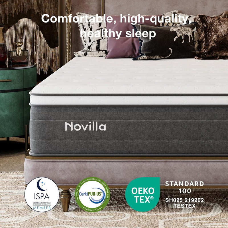 Mattress Medium Firm Memory Foam Hybrid