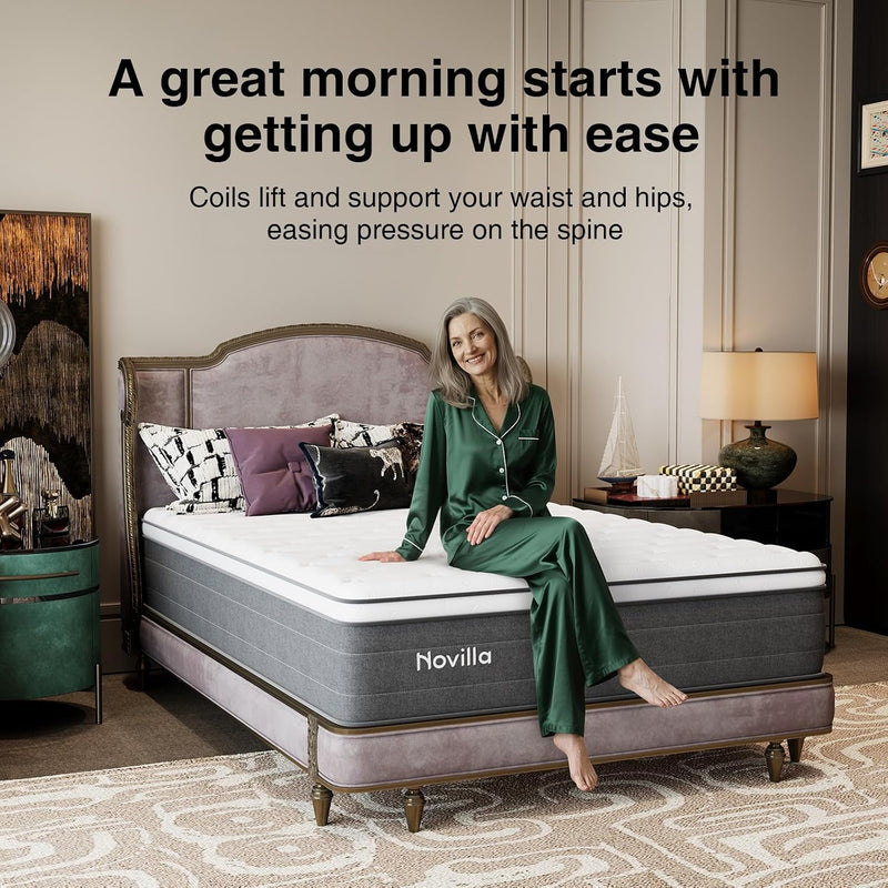 Mattress Medium Firm Memory Foam Hybrid