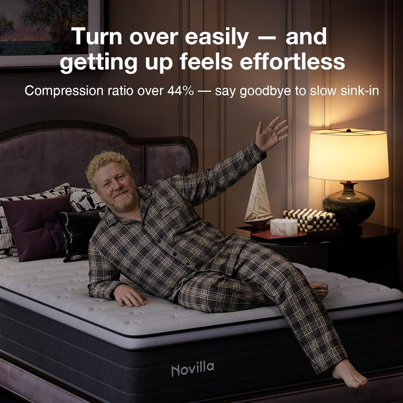 Mattress Medium Firm Memory Foam Hybrid