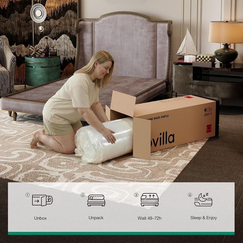 Mattress Medium Firm Memory Foam Hybrid