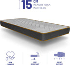 Mattress Memory Foam 6 Inch Deep Plush Fire
