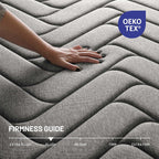 Mattress Memory Foam 6 Inch Deep Plush Fire