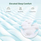 Mattress Memory Foam 7 Zone Orthopaedic Pocket