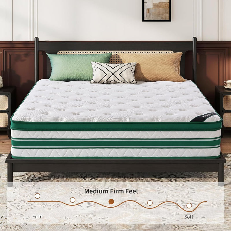 Mattress Memory Foam 7 Zone Orthopaedic Pocket