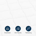 Mattress Memory Foam and 7-Zone Pocket Spring Orthopaedic