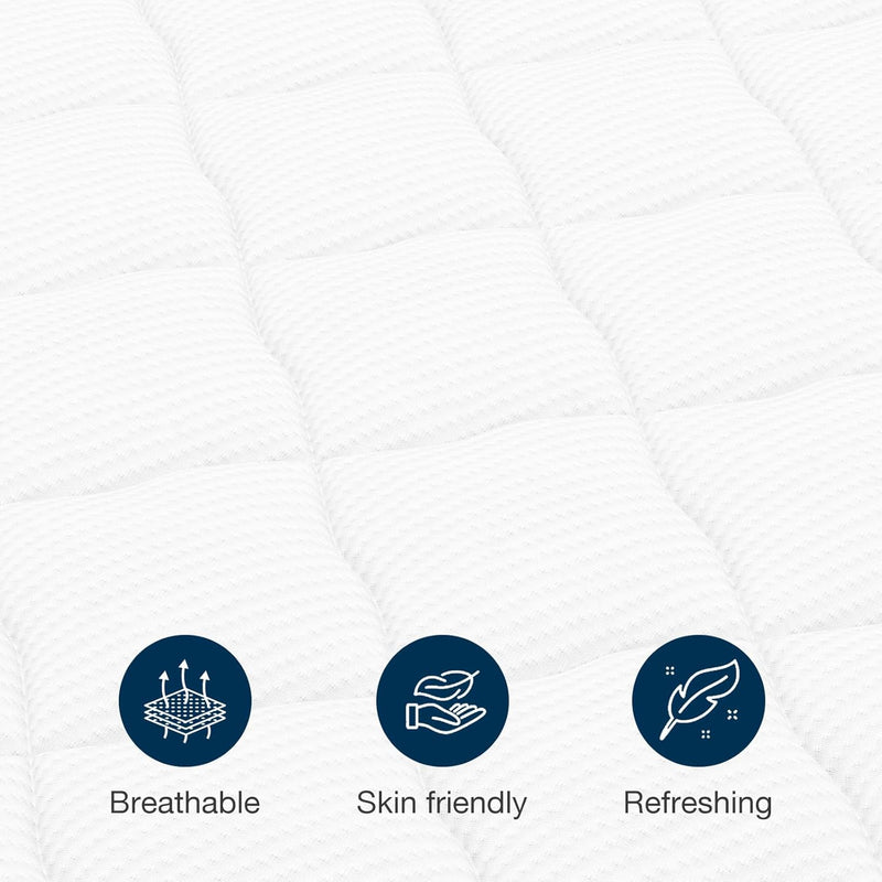 Mattress Memory Foam and 7-Zone Pocket Spring Orthopaedic