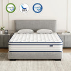 Mattress Memory Foam and 7-Zone Pocket Spring Orthopaedic