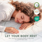 Mattress Memory Foam Hybrid Medium