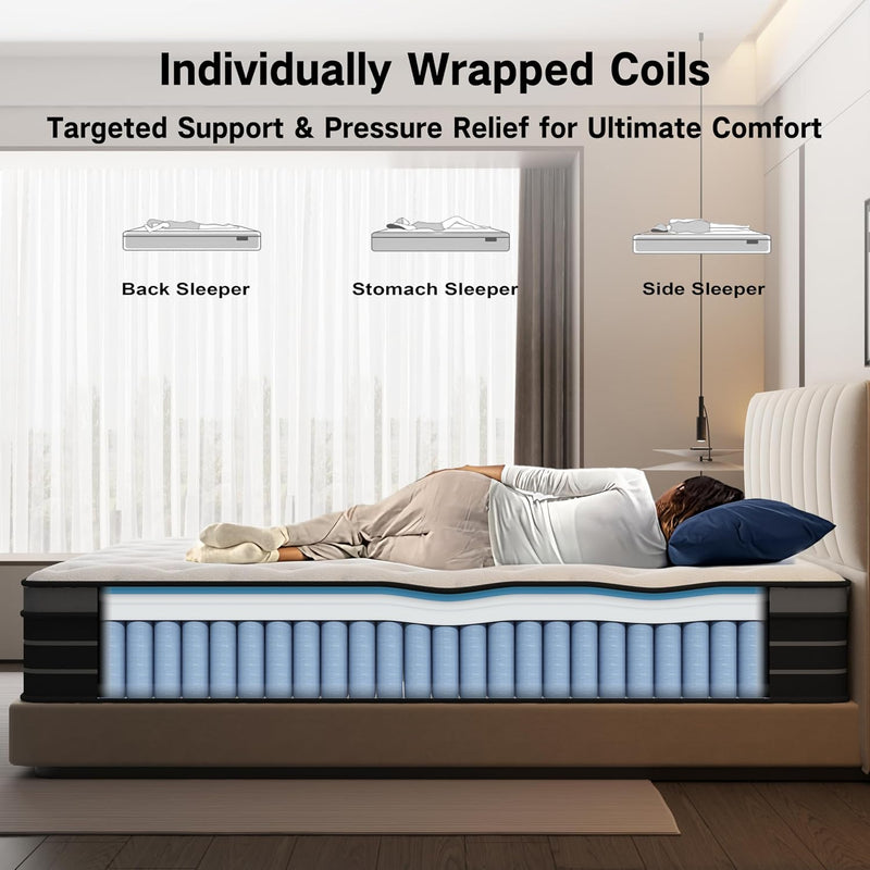 Mattress Memory Foam Hybrid