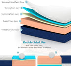 Mattress Memory Foam Orthopaedic Medium Firm Support Breathable