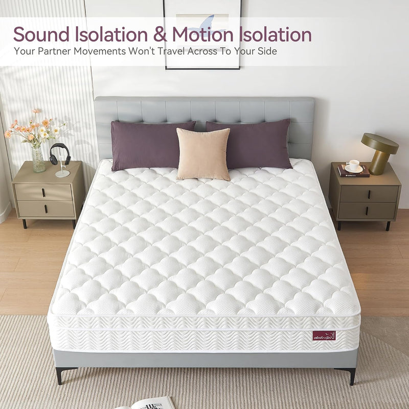Mattress Memory Foam Pocket Sprung 9-Zone