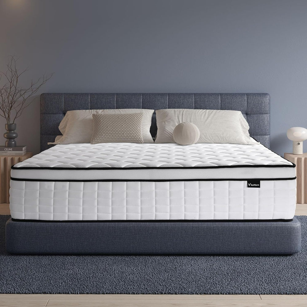 Mattress Memory Foam Pocket Sprung Orthopaedic 10 Inch