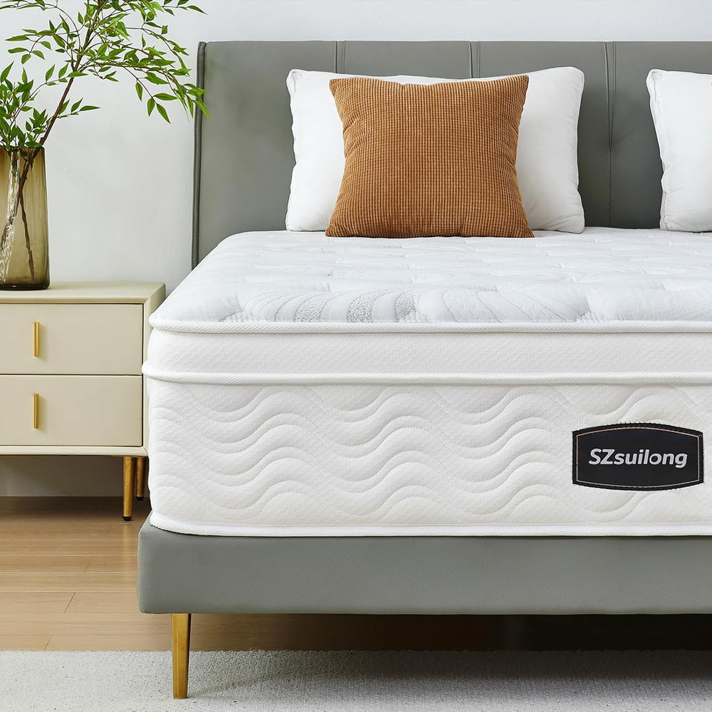 Mattress Memory Foam Pocket Sprungs Hybird with Dual