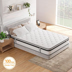 Mattress Memory Foam Spring Hybrid