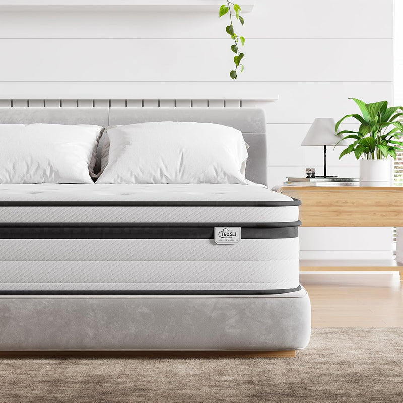 Mattress Memory Foam Spring Hybrid