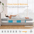 Mattress Memory Foam Spring Hybrid