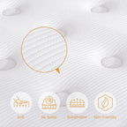 Mattress Memory Foam Spring Hybrid