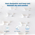 Mattress Memory Foam Sprung Airy Cooling
