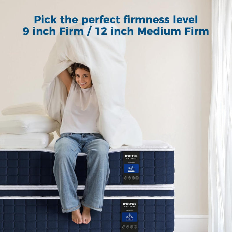 Mattress Memory Foam Sprung Airy Cooling