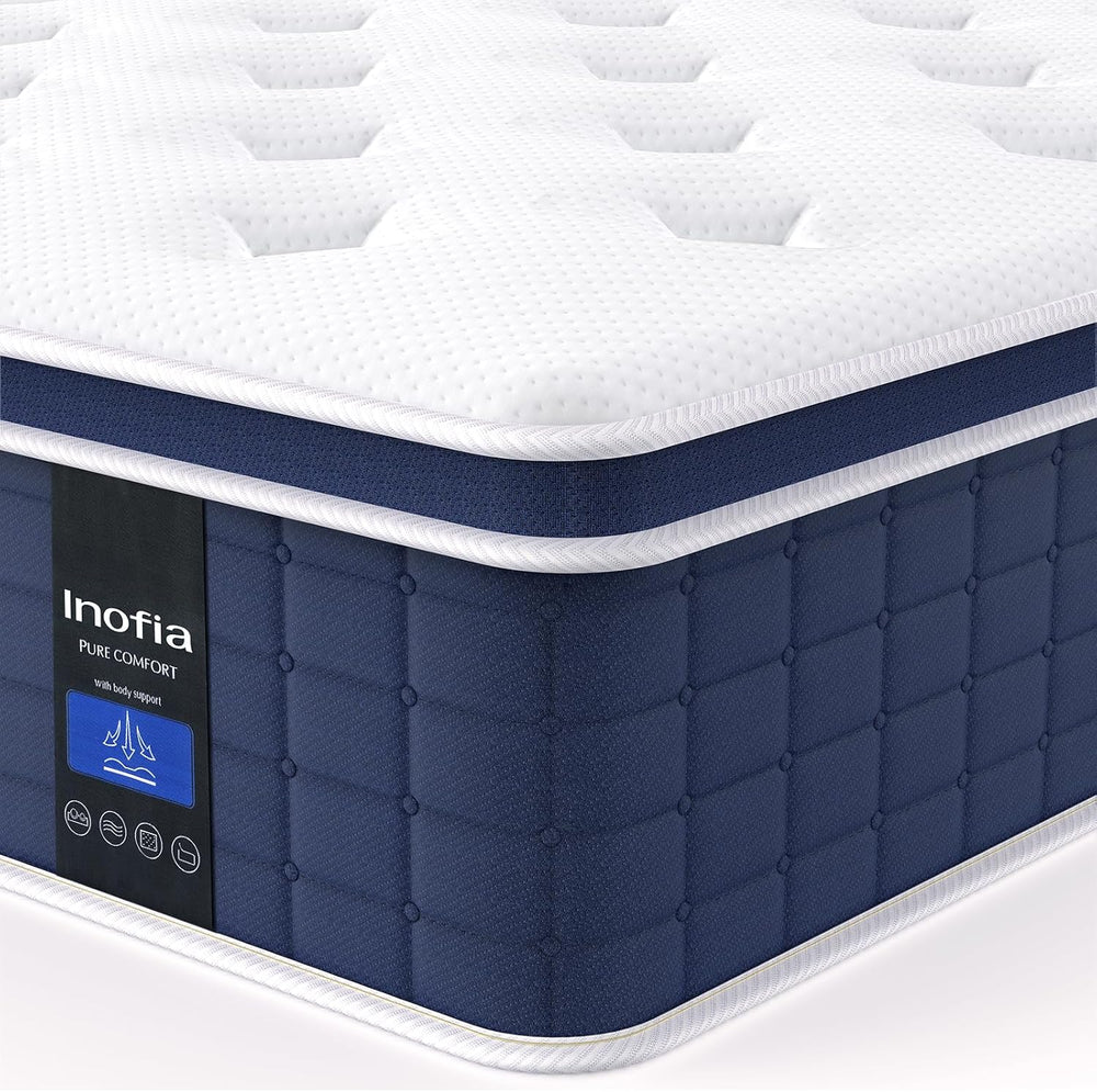Mattress Memory Foam Sprung Airy Cooling