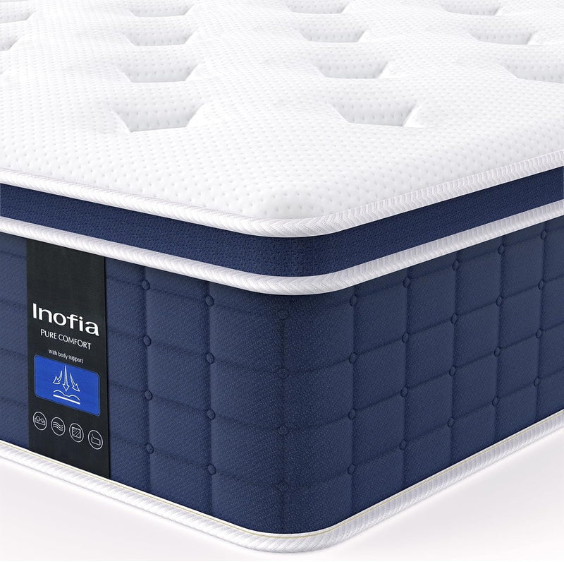 Mattress Memory Foam Sprung Airy Cooling