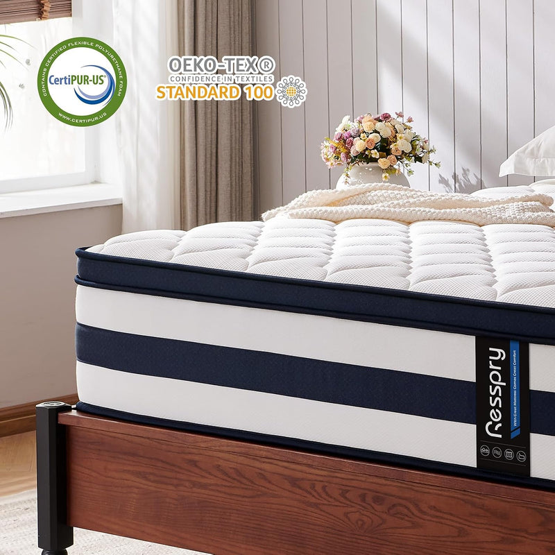 Mattress Memory Foam Srpung 12 Inch Hybrid Mattresses