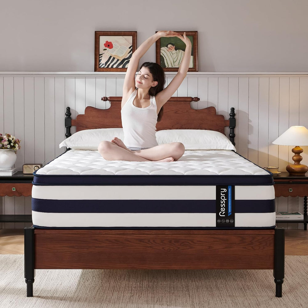 Mattress Memory Foam Srpung 12 Inch Hybrid Mattresses