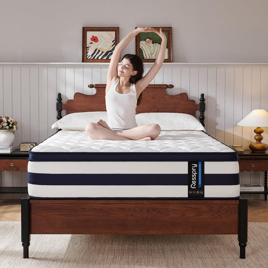 Mattress Memory Foam Srpung 12 Inch Hybrid Mattresses
