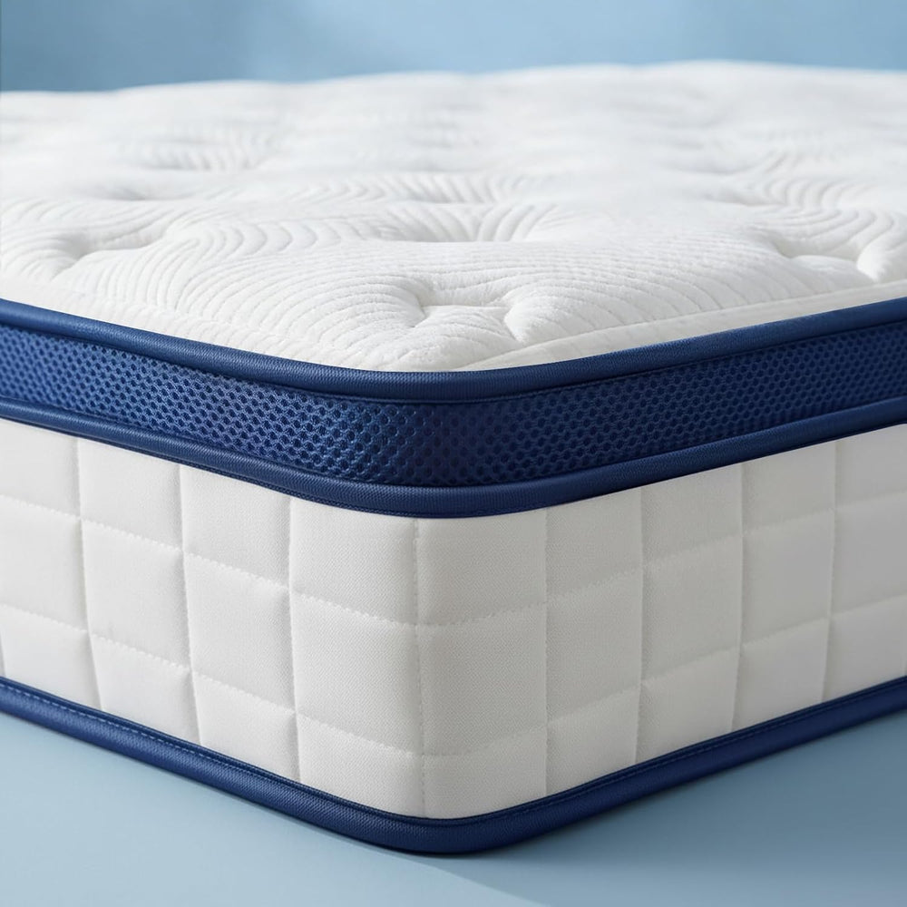 Mattress Memory Foam with Pocket Spring Hybrid Medium