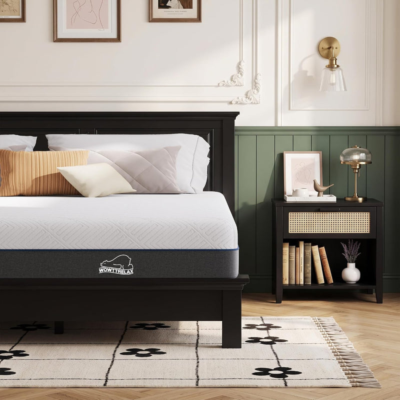 Mattress Memory Foam with Washable Cover 7 Inch
