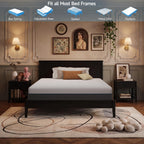 Mattress Memory Foam with Washable Cover 7 Inch