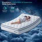 Mattress Orthopaedic Bed with Individual Pocket Springs Cooling